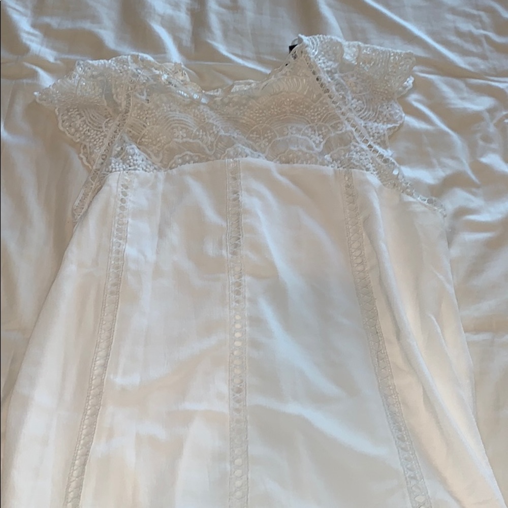 Lulus White Shift Dress